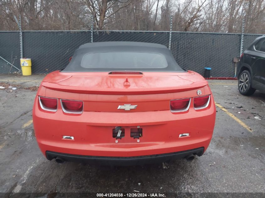 2012 Chevrolet Camaro 1Lt VIN: 2G1FB3D38C9198095 Lot: 41204038