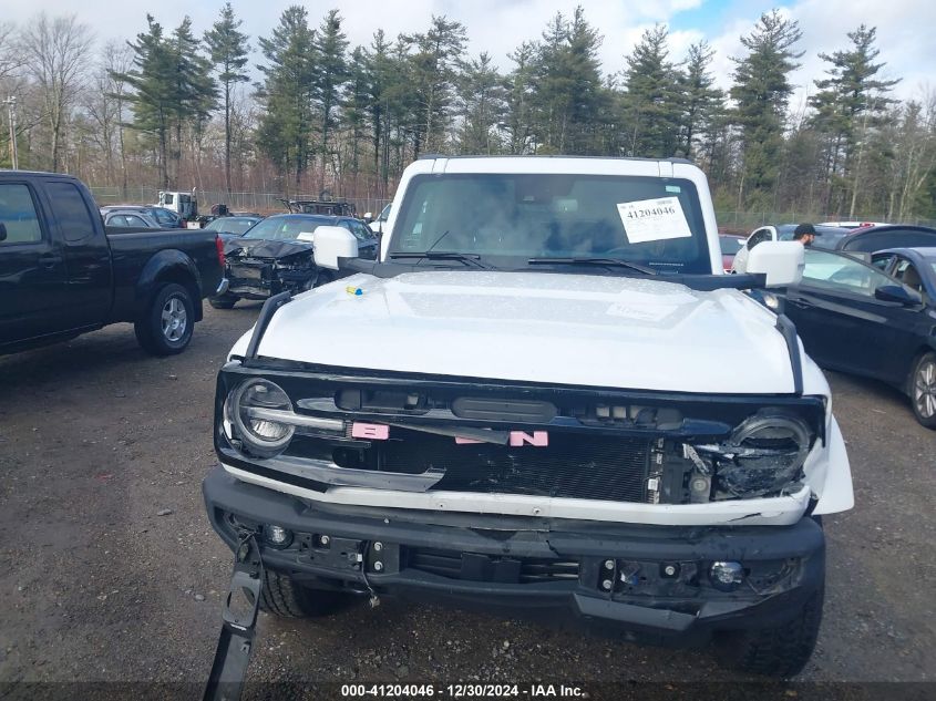 2022 Ford Bronco Outer Banks VIN: 1FMDE5BH0NLB71206 Lot: 41204046