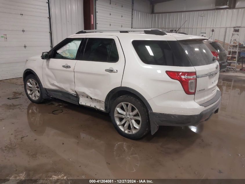 VIN 1FM5K8F88DGB38227 2013 Ford Explorer, Limited no.3