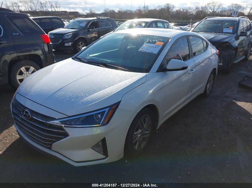 VIN 5NPD84LF9KH418192 2019 Hyundai Elantra, Value E... no.2