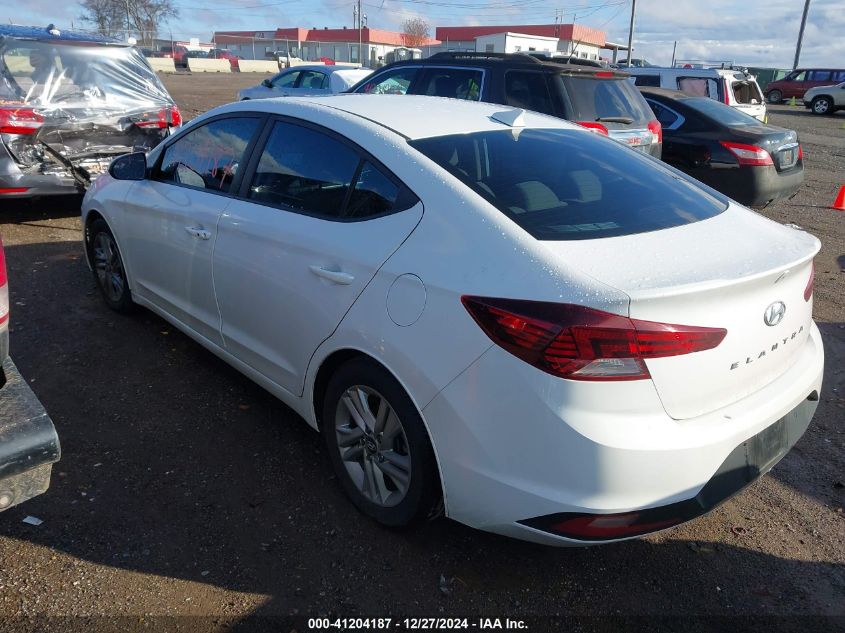 VIN 5NPD84LF9KH418192 2019 Hyundai Elantra, Value E... no.3