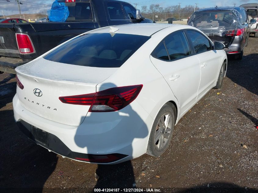 VIN 5NPD84LF9KH418192 2019 Hyundai Elantra, Value E... no.4