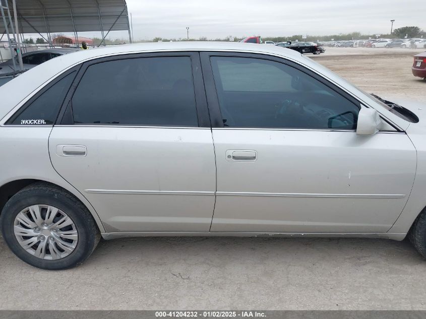 2000 Toyota Avalon Xl VIN: 04T1BF28B2YU08443 Lot: 41204232