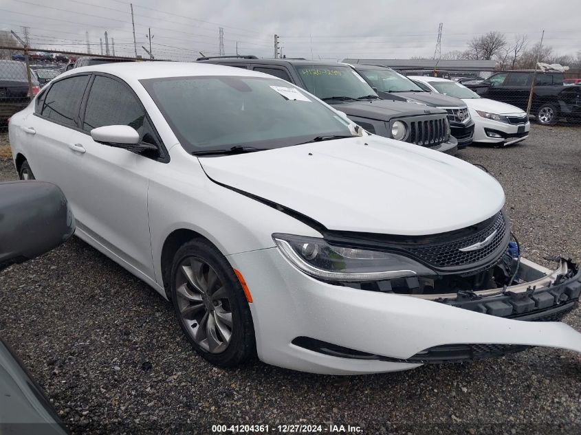 VIN 1C3CCCBB9FN665516 2015 CHRYSLER 200 no.1