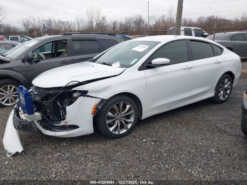 VIN 1C3CCCBB9FN665516 2015 CHRYSLER 200 no.2