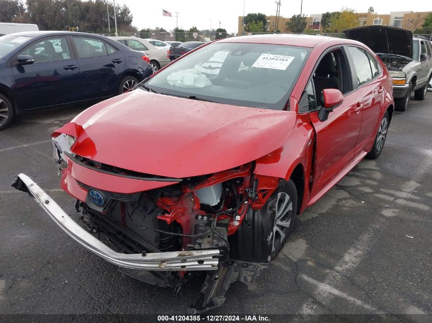 VIN JTDEBRBE9LJ005290 2020 Toyota Corolla, Hybrid Le no.6