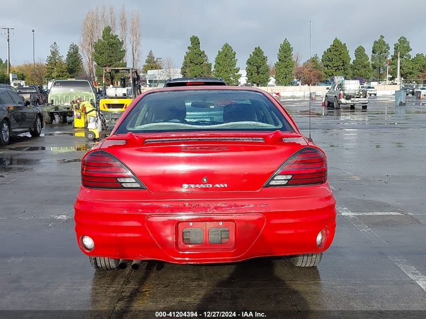 2001 Pontiac Grand Am Se1 VIN: 1G2NF52T71M558466 Lot: 41204394