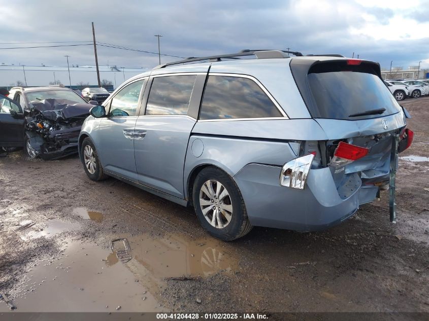 VIN 5FNRL5H62EB052954 2014 HONDA ODYSSEY no.3