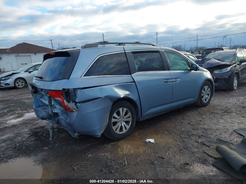 VIN 5FNRL5H62EB052954 2014 HONDA ODYSSEY no.4