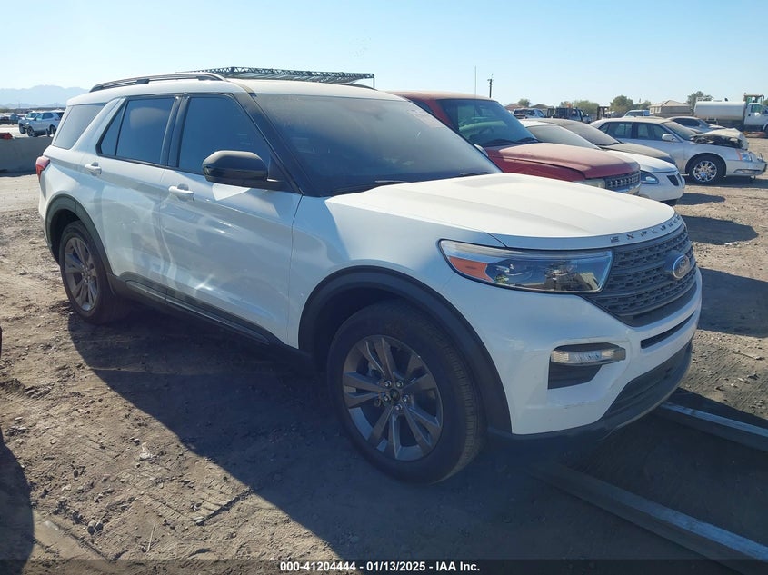 Vin: 1fmsk7dh8pgc34573, lot: 41694750, ford explorer xlt 20231