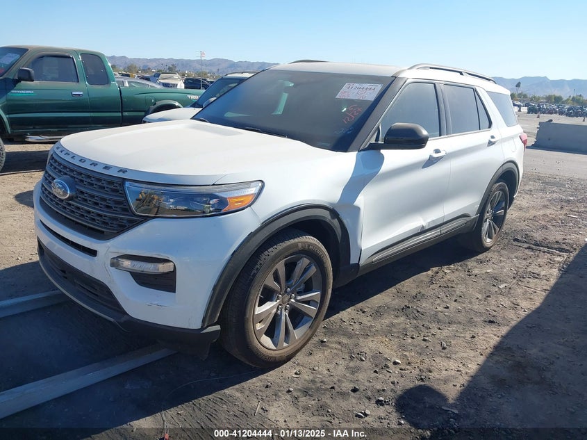 Vin: 1fmsk7dh8pgc34573, lot: 41694750, ford explorer xlt 20232
