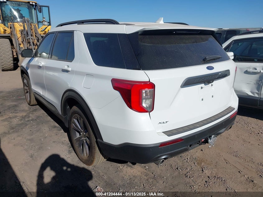 Vin: 1fmsk7dh8pgc34573, lot: 41694750, ford explorer xlt 20233