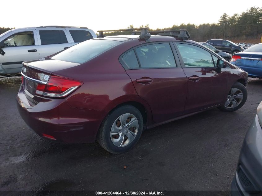 VIN 2HGFB2F59DH593234 2013 Honda Civic, LX no.14