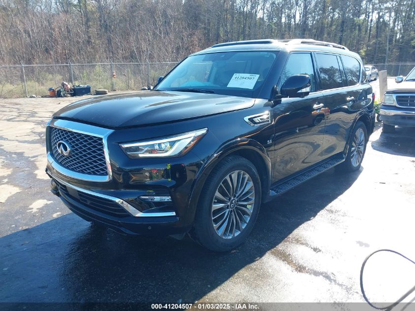 2019 Infiniti Qx80 Luxe VIN: JN8AZ2NF6K9688916 Lot: 41204507