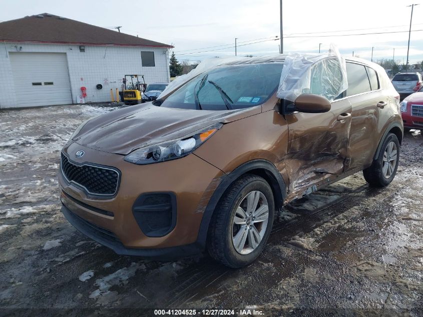 VIN KNDPM3AC7J7301838 2018 KIA Sportage, LX no.2