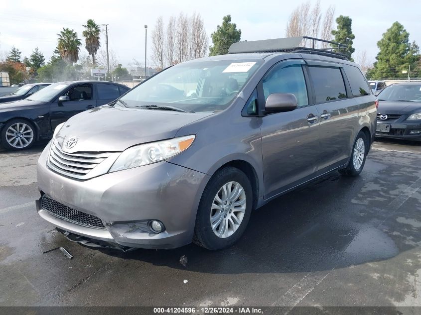 VIN 5TDYK3DCXFS556969 2015 TOYOTA SIENNA no.2