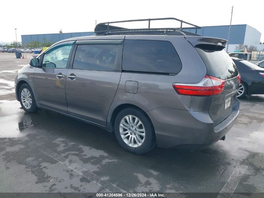 VIN 5TDYK3DCXFS556969 2015 TOYOTA SIENNA no.3