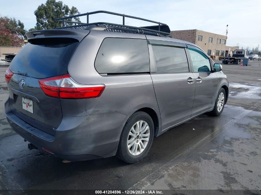 VIN 5TDYK3DCXFS556969 2015 TOYOTA SIENNA no.4