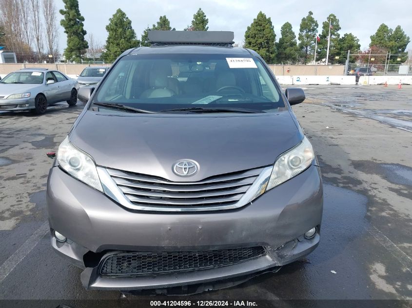 VIN 5TDYK3DCXFS556969 2015 TOYOTA SIENNA no.6