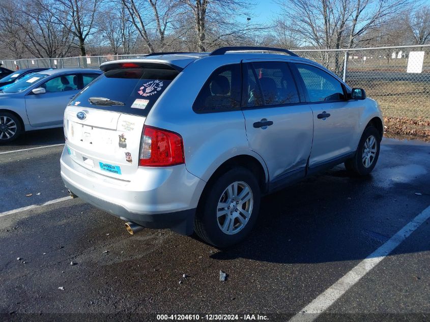 VIN 2FMDK3GC0DBA25252 2013 Ford Edge, SE no.4