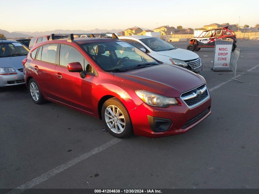 2013 SUBARU IMPREZA PREMIUM - JF1GPAC6XD2800837