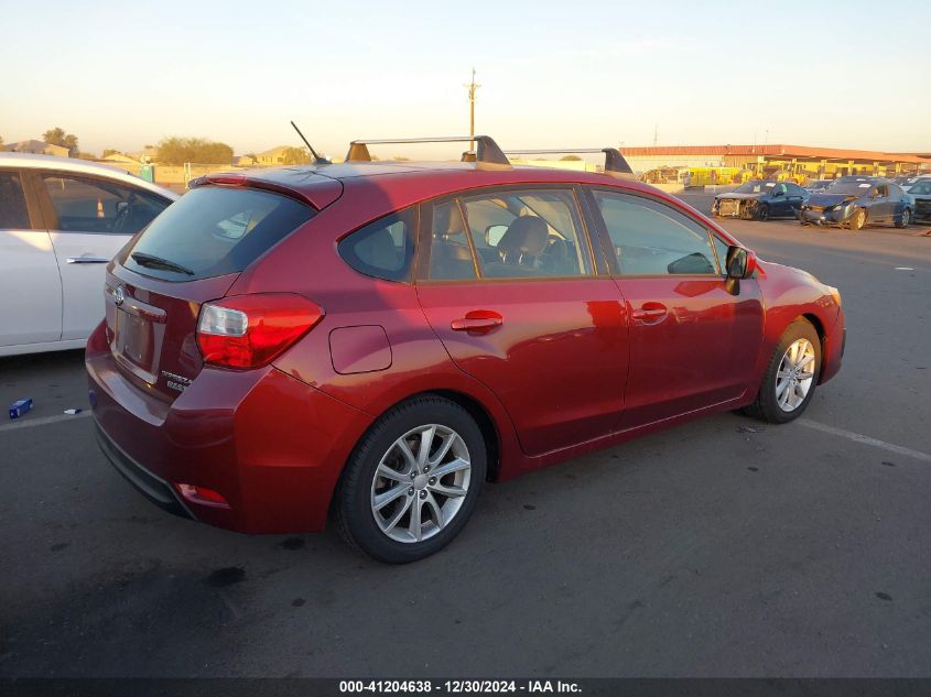 VIN JF1GPAC6XD2800837 2013 Subaru Impreza, 2.0I Pre... no.4