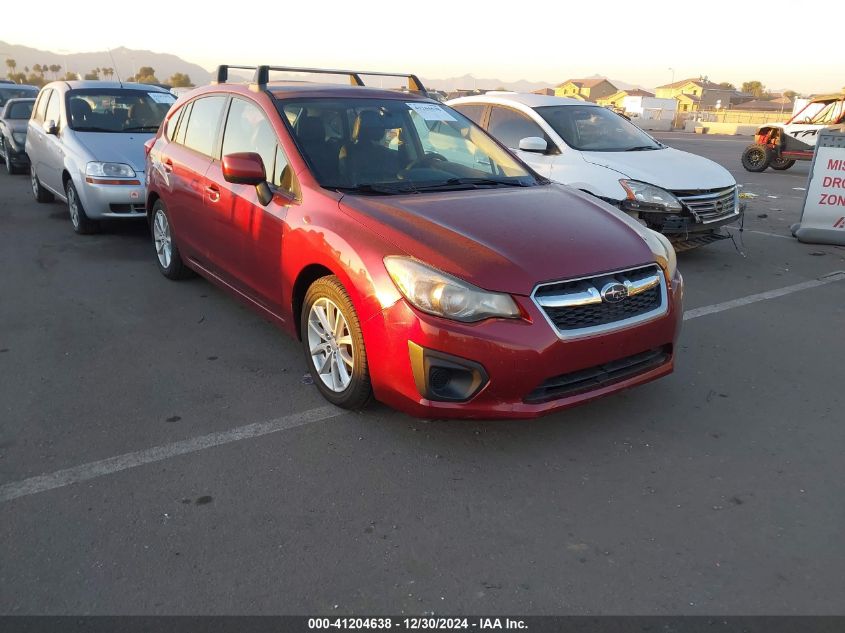 VIN JF1GPAC6XD2800837 2013 Subaru Impreza, 2.0I Pre... no.6