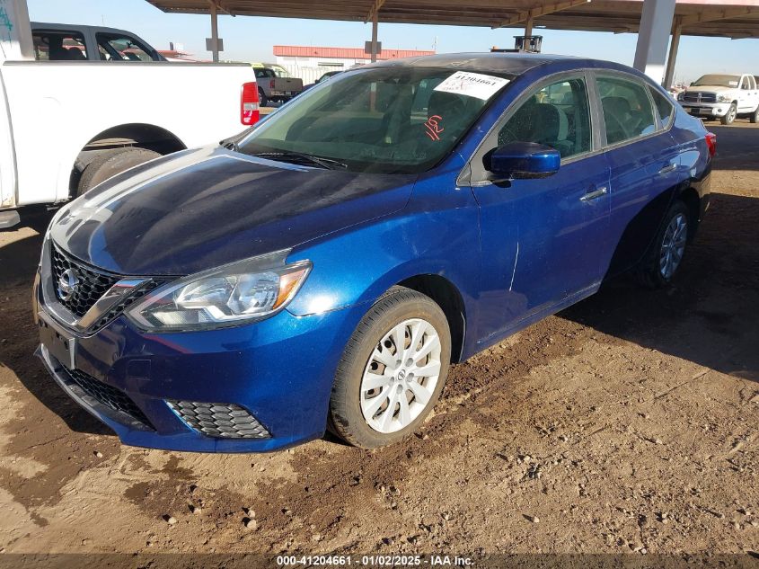 VIN 3N1AB7AP8GY232156 2016 Nissan Sentra, S no.2