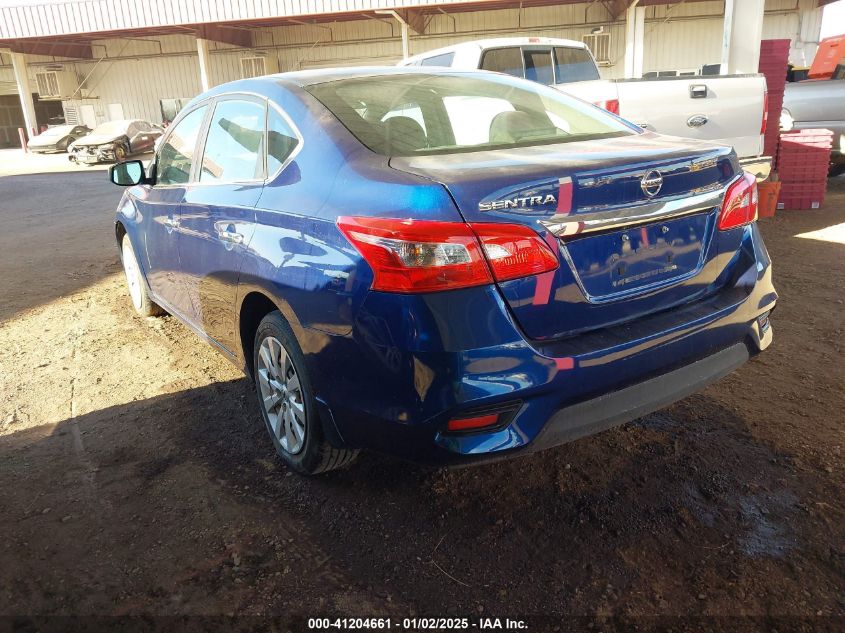 VIN 3N1AB7AP8GY232156 2016 Nissan Sentra, S no.3