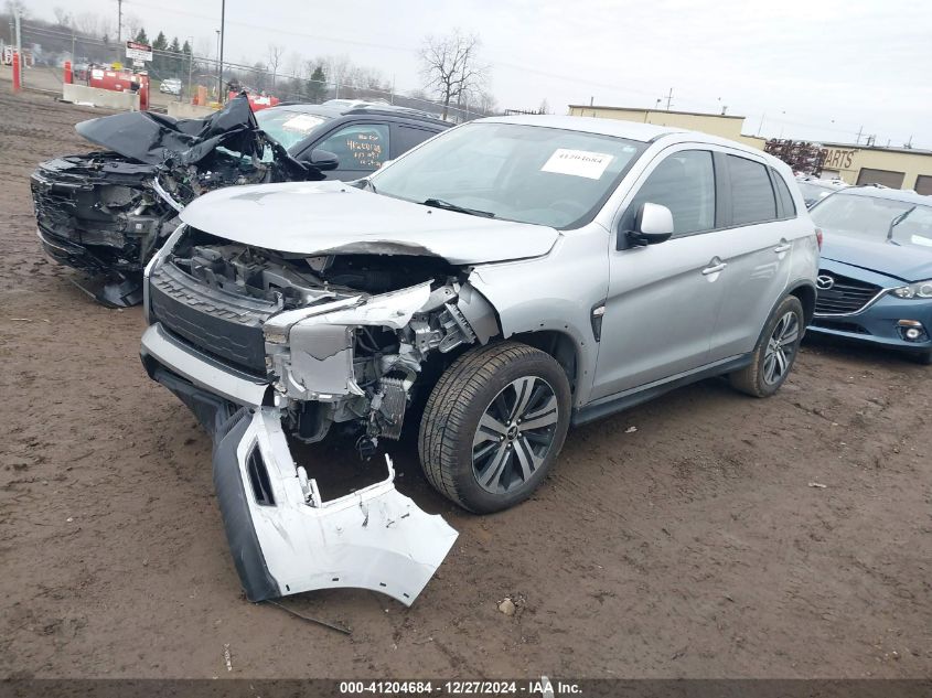 VIN JA4AP3AU1LU017643 2020 MITSUBISHI OUTLANDER SPORT no.2