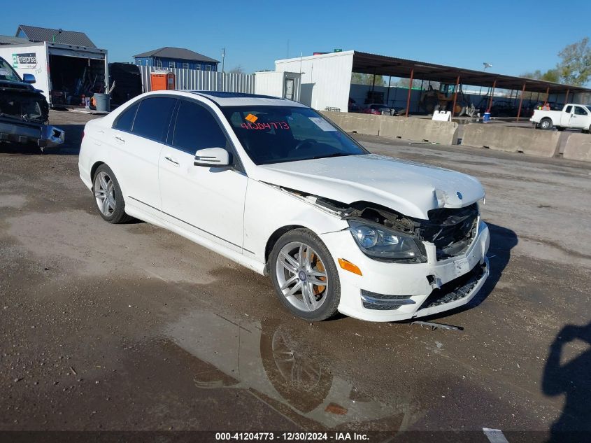 VIN WDDGF4HB3EA966117 2014 Mercedes-Benz C 250, Lux... no.1