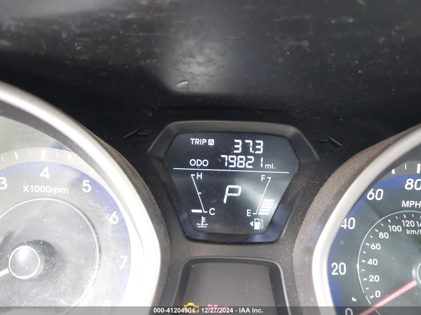2013 HYUNDAI ELANTRA VIN: KMHDH4AE5DU865858