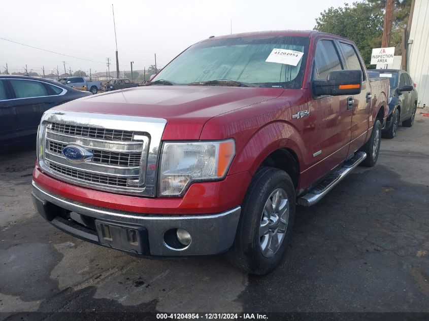 VIN 1FTFW1CT3DKD23098 2013 Ford F-150, Xlt no.2