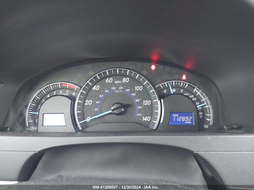 2012 TOYOTA CAMRY VIN: 4T1BF1FK1CU547051