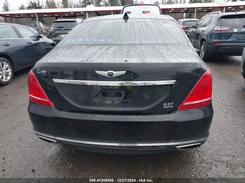 VIN KMHG34JA6HU026817 2017 Genesis G90, 3.3T Premium no.16