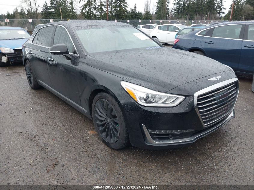 VIN KMHG34JA6HU026817 2017 Genesis G90, 3.3T Premium no.1