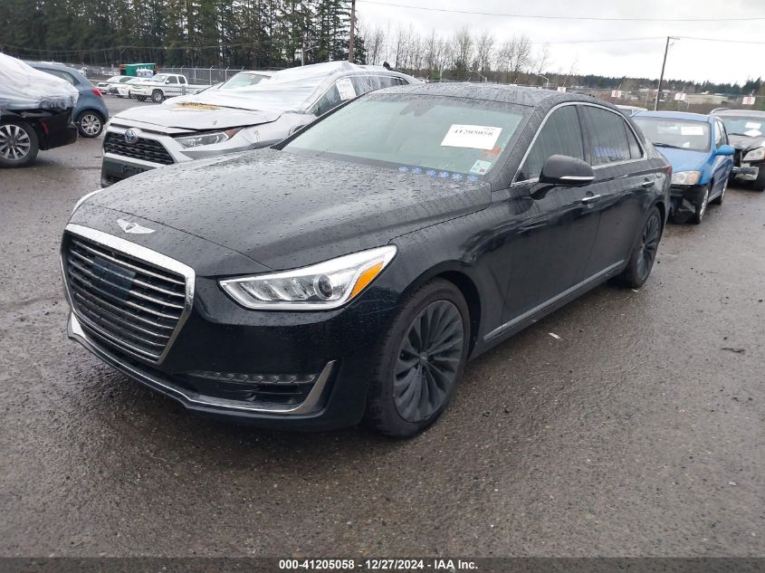 VIN KMHG34JA6HU026817 2017 Genesis G90, 3.3T Premium no.2