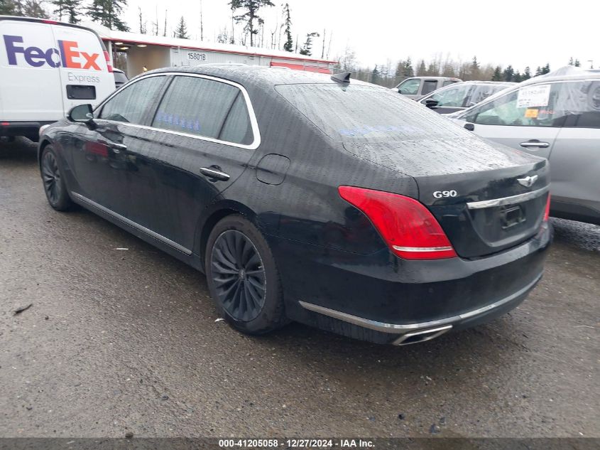 VIN KMHG34JA6HU026817 2017 Genesis G90, 3.3T Premium no.3