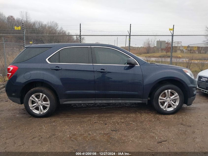 VIN 2GNALBEK7G1140375 2016 Chevrolet Equinox, LS no.12