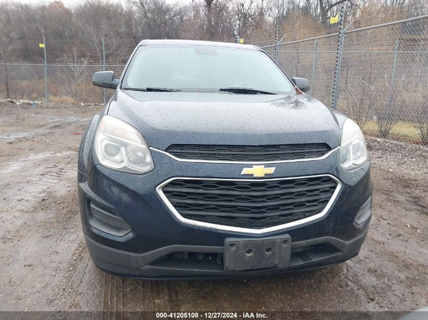 VIN 2GNALBEK7G1140375 2016 Chevrolet Equinox, LS no.6