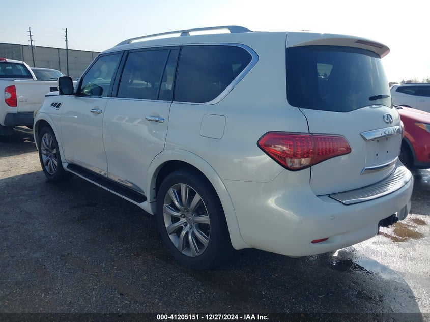 Vin: jn8az2nf0c9519590, lot: 41695457, infiniti qx56 20123