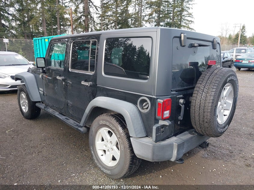 2015 JEEP WRANGLER UNLIMITED SPORT - 1C4BJWDG2FL654988