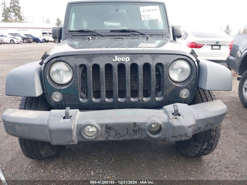 2015 JEEP WRANGLER UNLIMITED SPORT - 1C4BJWDG2FL654988