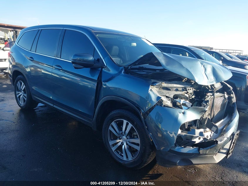 HONDA PILOT 2017, VIN 5FNYF6H58HB101644