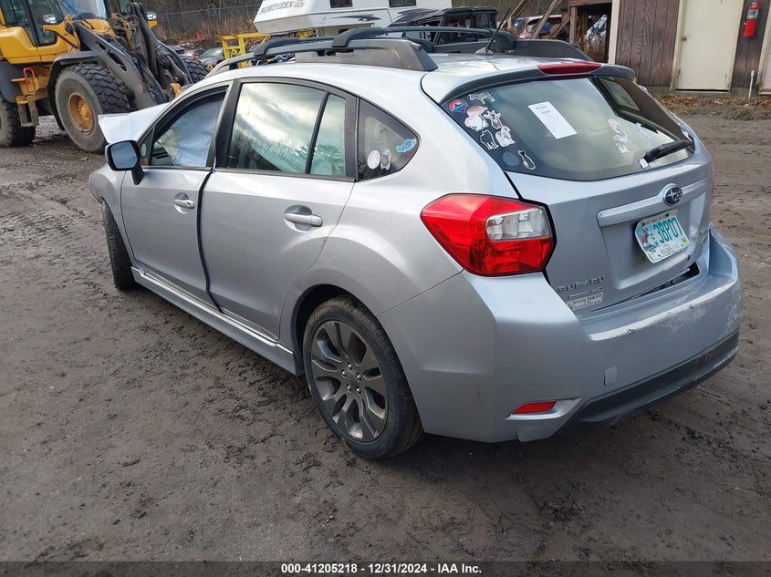 2014 SUBARU IMPREZA 2.0I SPORT PREMIUM - JF1GPAL65E8264331