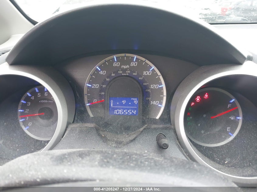2012 HONDA FIT VIN: JHMGE8H31CC029201