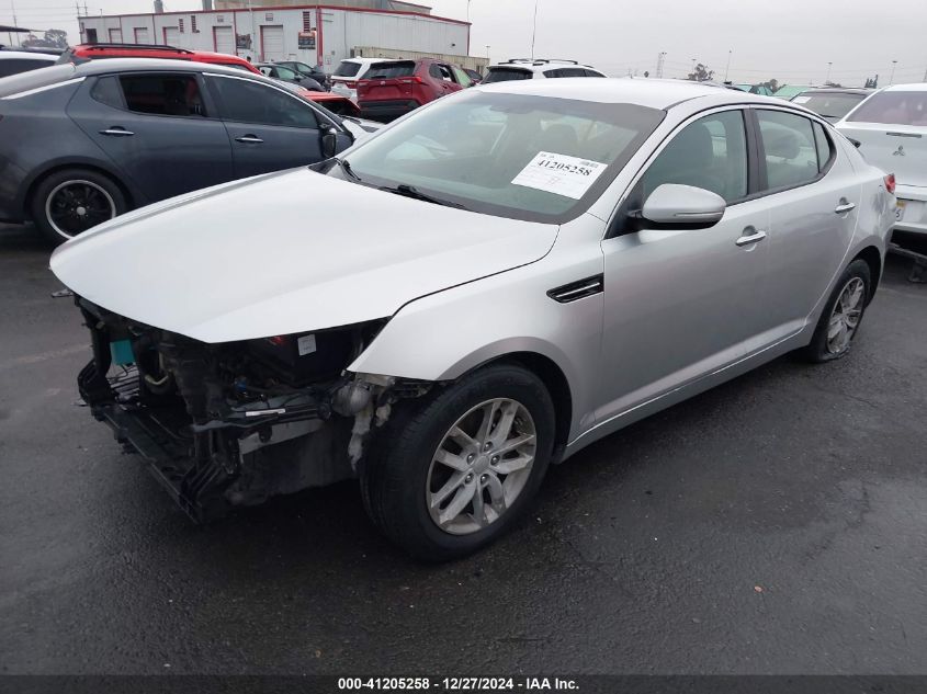 VIN KNAGM4A78D5379857 2013 KIA Optima, LX no.2