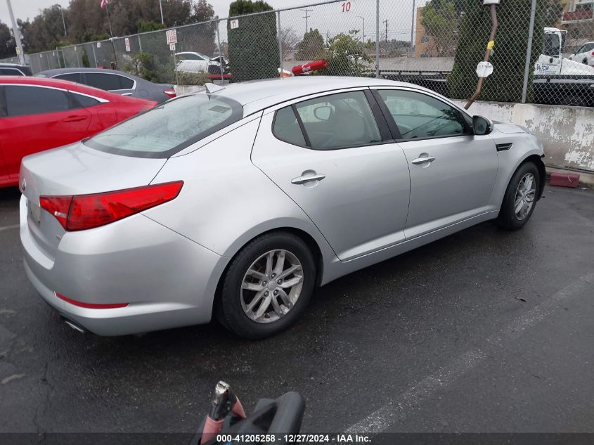 VIN KNAGM4A78D5379857 2013 KIA Optima, LX no.4