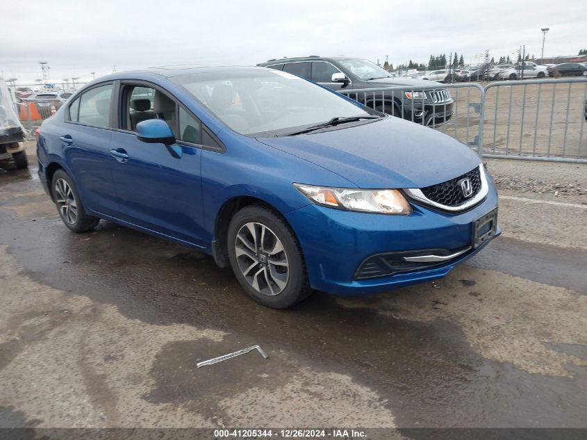 VIN 19XFB2F87DE239975 2013 Honda Civic, EX no.1