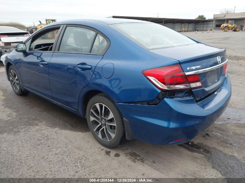 VIN 19XFB2F87DE239975 2013 Honda Civic, EX no.3